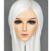 (YAO)Crossdress Boy/Male Resin Half Head Man Cartoon Character Kigurumi Mask With BJD Eyes Cosplay Anime Role Lolita Doll Mask